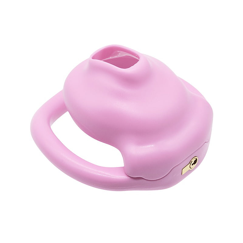 Micro Cock Cage with Urethral Opening by Love In Leather - Male Chastity