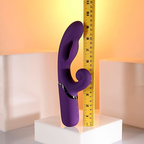 Pleasure Puff Rechargeable Inflatable Rabbit Vibe by Evolved - Rabbit Vibrators