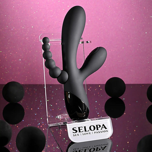 TRIPLE ACES Rechargeable Triple Stimulator Vibe by Evolved - G-Spot Vibrators