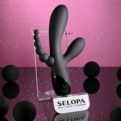 TRIPLE ACES Rechargeable Triple Stimulator Vibe by Evolved - G-Spot Vibrators