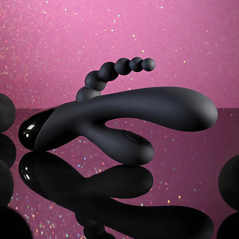 TRIPLE ACES Rechargeable Triple Stimulator Vibe by Evolved - G-Spot Vibrators