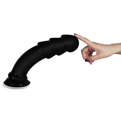 King Sized Anal Ripples Mega Butt Plug by Lovetoy - Butt Plugs