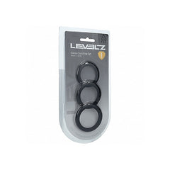 LEVELZ Classic Silicone Cock Ring Set L/XL/XXL by Shots Toys - Cock Ring Sets