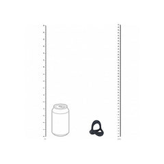 LEVELZ Tri O Ergo Silicone Cock Ring Cock & Balls Rings - Stretchy Cock Rings