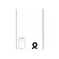Shots Levelz Pencil Liquid Silicone Stretchy Cock Ring - Stretchy Cock Rings