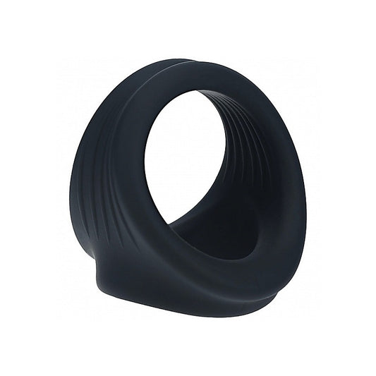 LEVELZ Stretchy Silicone Cock and Ball Harness by Shots Toys - Stretchy Cock Rings
