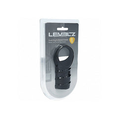 LEVELZ Silicone Cock Ring and Ribbed Sleeve by Shots Toys - Stretchy Cock Rings