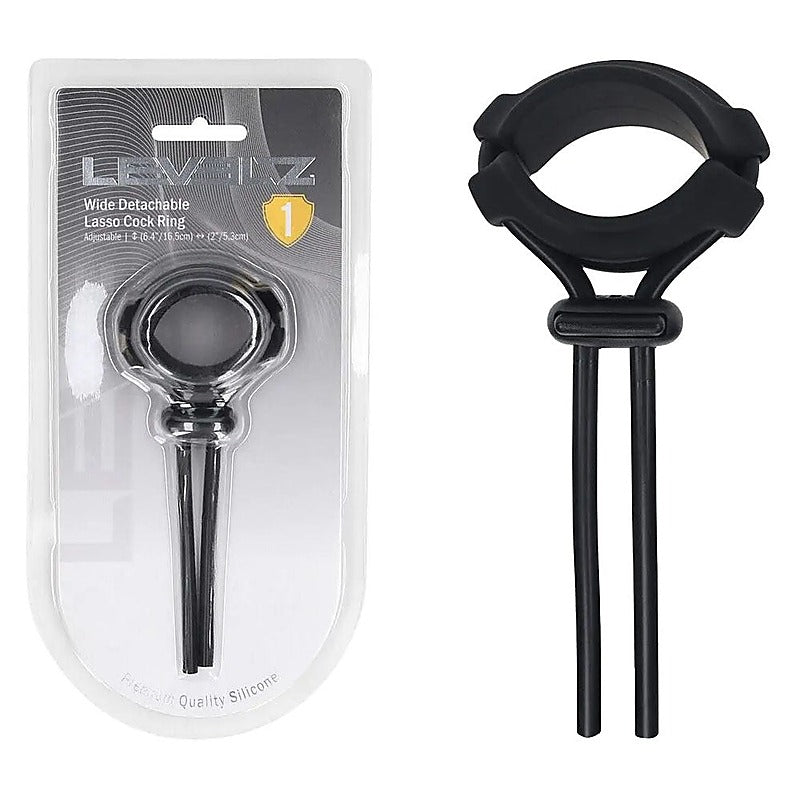 Wide Detachable Lasso Cock Ring by Shots Toys - Stretchy Cock Rings