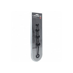 LEVELZ Curved Silicone Anal Play Beads by Shots Toys - Anal Beads and Balls