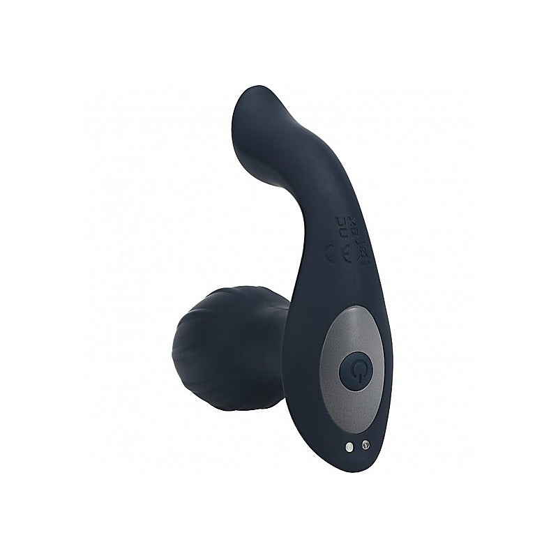 Vibrating & Rotating Anal Plug with Ball Stimulator - Butt Plugs