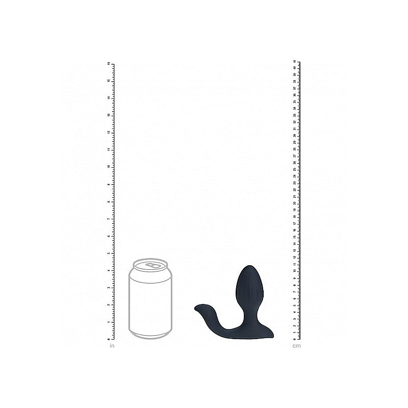 Vibrating & Rotating Anal Plug with Ball Stimulator - Butt Plugs