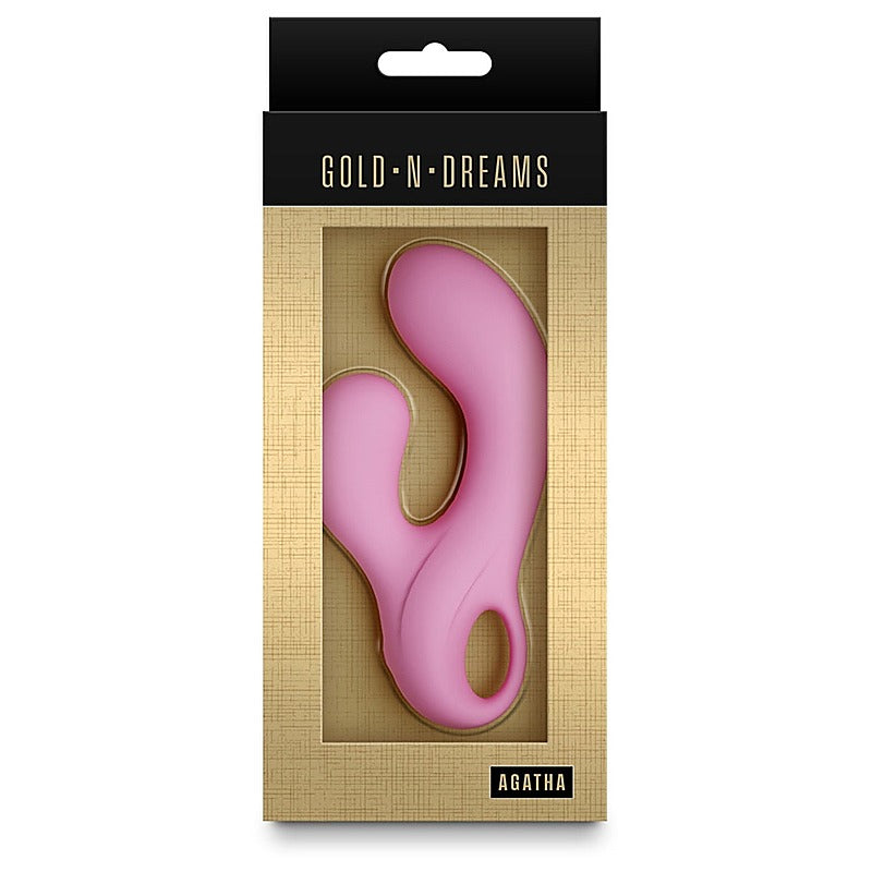 Gold-n-Dreams Agatha Rabbit Vibrator by NS Novelties - Rabbit Vibrators