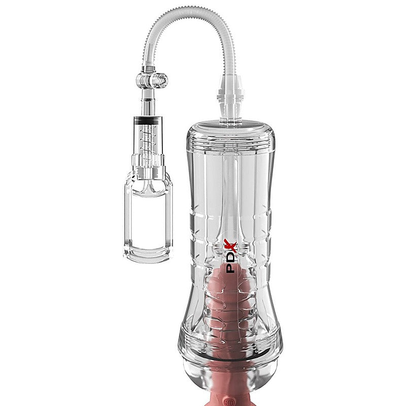 PDX Elite ViewTube Vac XXL EZ-Grip Pump Stroker - Masturbators and Strokers