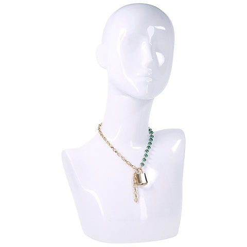 Indica Crystal Day Bondage Collar by Sportsheets - Collars and Leads
