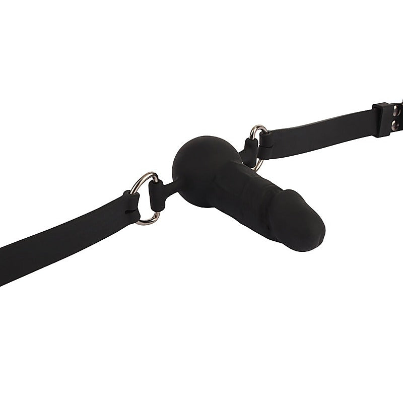 Bondage Play Fully Adjustable Dildo Gag by Chisa - Bondage Gags and Bits