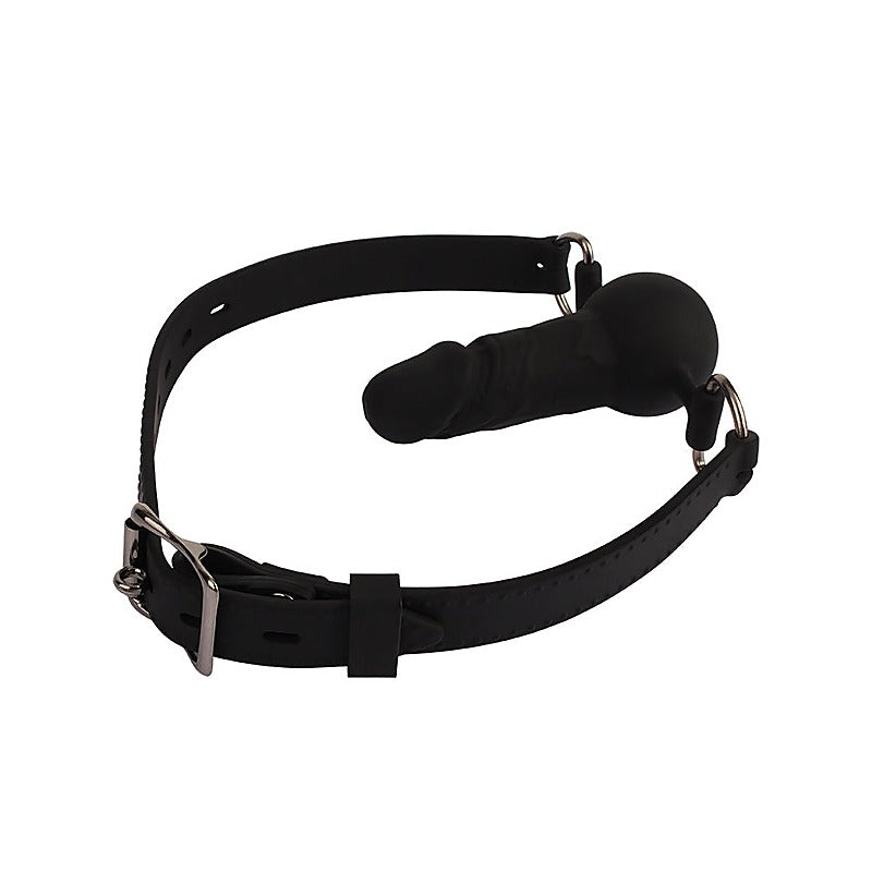 Bondage Play Fully Adjustable Dildo Gag by Chisa - Bondage Gags and Bits