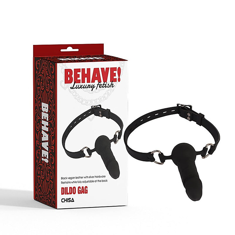 Bondage Play Fully Adjustable Dildo Gag by Chisa - Bondage Gags and Bits