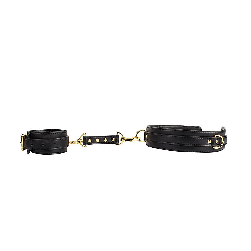 Soft and Sturdy Wrist to Thigh Cuff Set by Chisa - Cuffs And Restraints