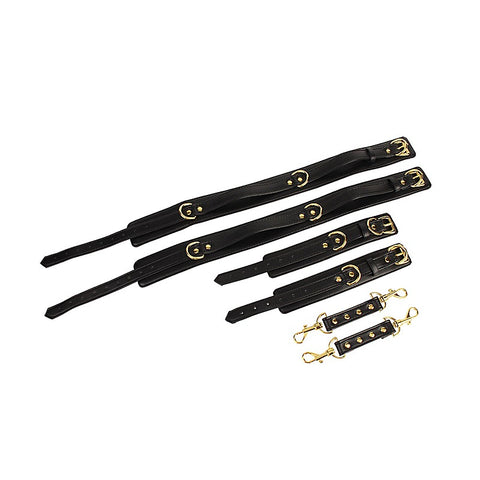 Soft and Sturdy Wrist to Thigh Cuff Set by Chisa - Cuffs And Restraints