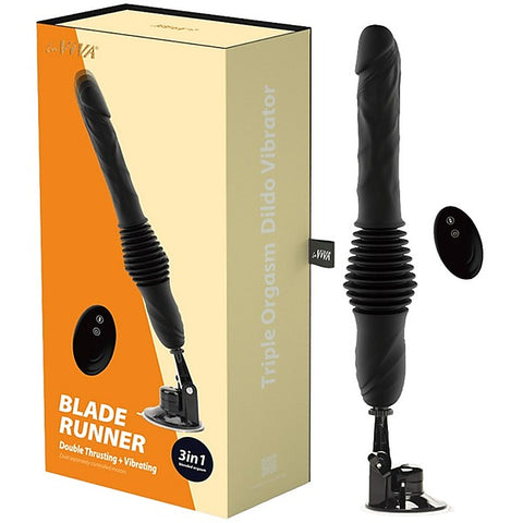 La Viva Blade Runner Double Thrusting & Vibrating Dildo - Vibrating Dildos