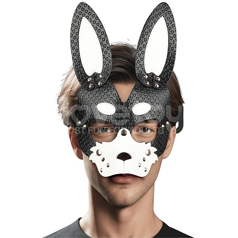 Professional Rebel Bunny Mask by Lovetoy - Masks And Blindfolds