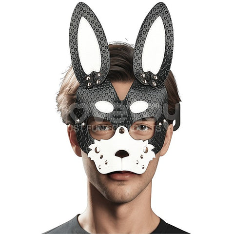 Professional Rebel Bunny Mask by Lovetoy - Masks And Blindfolds