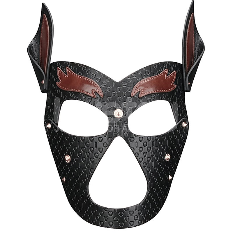 Rebellion Reign Howl Pup Play BDSM Mask by Lovetoy - Masks And Blindfolds