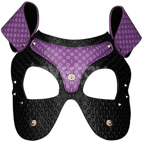 Wicked Pup Play Durable Bondage Mask by Lovetoy - Masks And Blindfolds