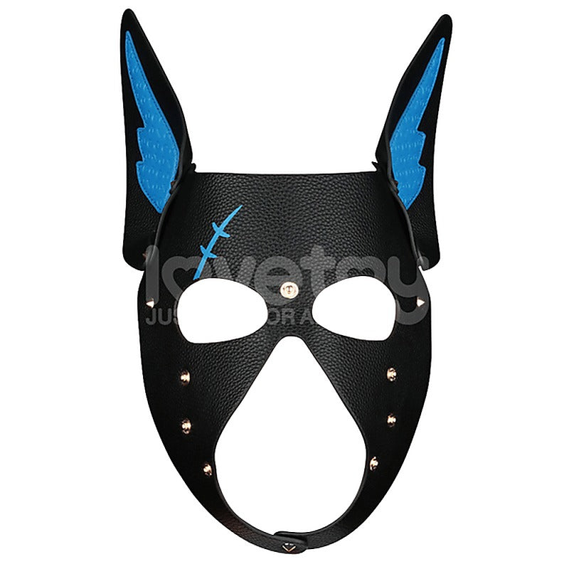 Scarred Alpha Pup Fetish Play Mask by Lovetoy - Masks And Blindfolds