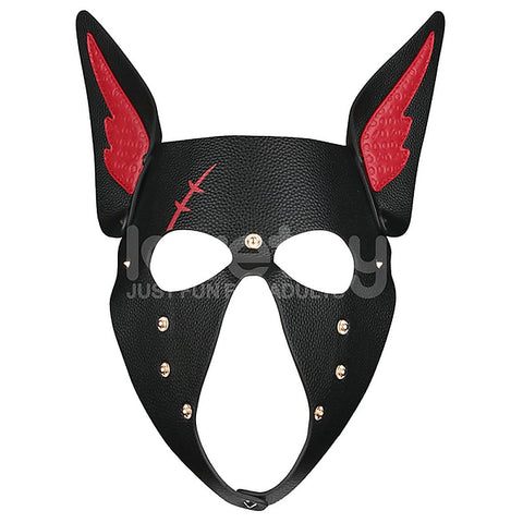Scarred Alpha Pup Fetish Play Mask by Lovetoy - Masks And Blindfolds