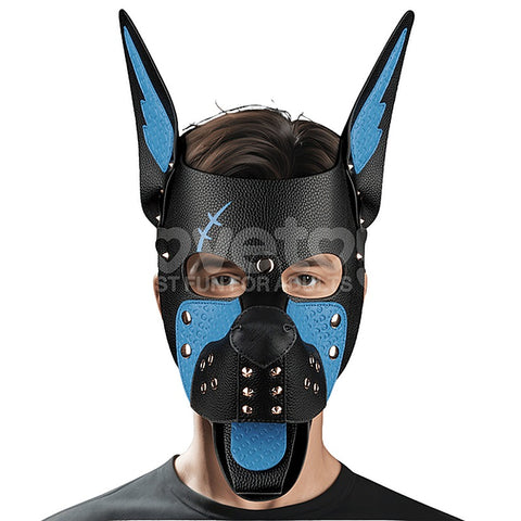 Scarred Alpha Pup Fetish Play Mask by Lovetoy - Masks And Blindfolds