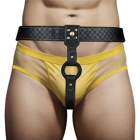 Adjustable Velcro Waistband Strap-On Harness by Lovetoy - Strap On Sextoys