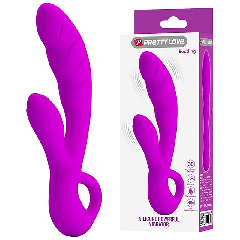 Budding Silicone Powerful Rabbit Vibrator by Baile - Rabbit Vibrators