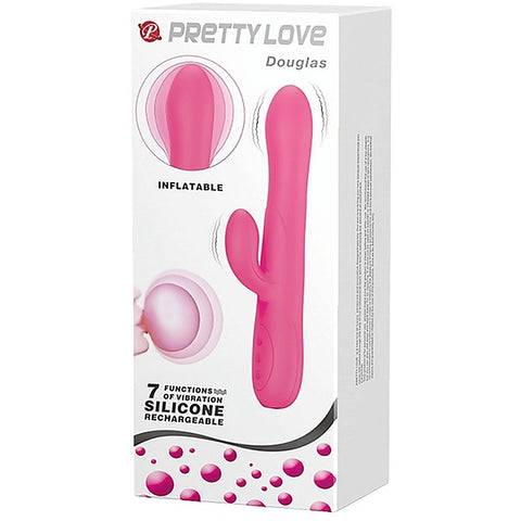 Dennis Rechargeable Inflatable Rabbit Vibe by Baile - Rabbit Vibrators
