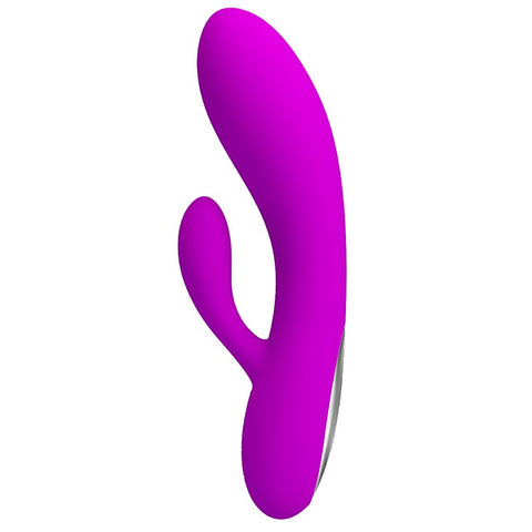 Alvin Rechargeable Silicone Rabbit Massager by Baile - Rabbit Vibrators