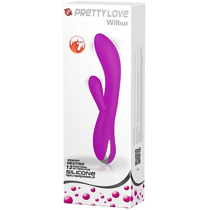Wilbur Warming Silicone Rabbit Vibrator by Baile - Rabbit Vibrators