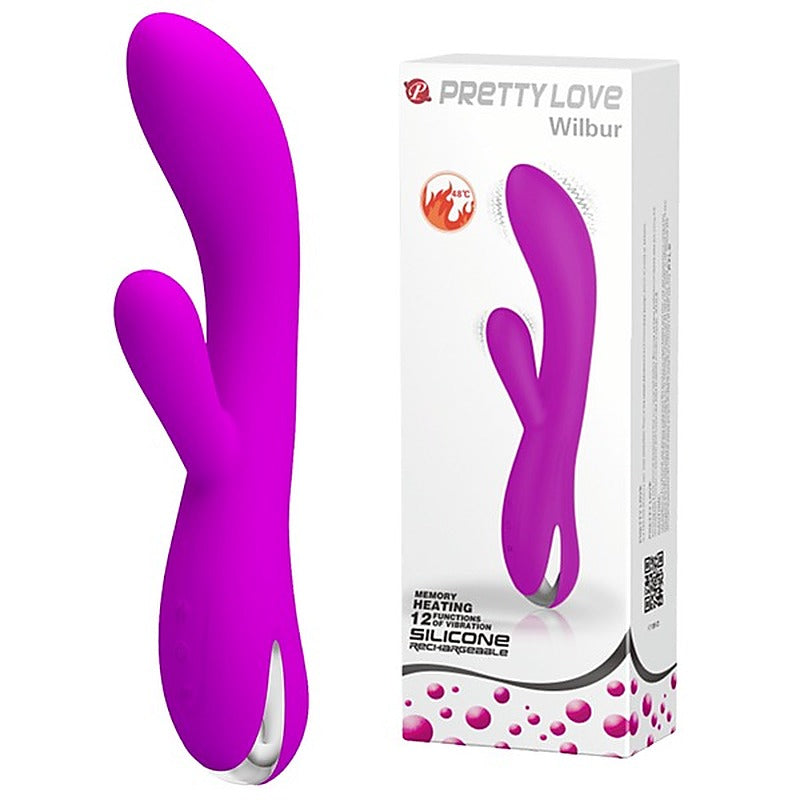 Wilbur Warming Silicone Rabbit Vibrator by Baile - Rabbit Vibrators