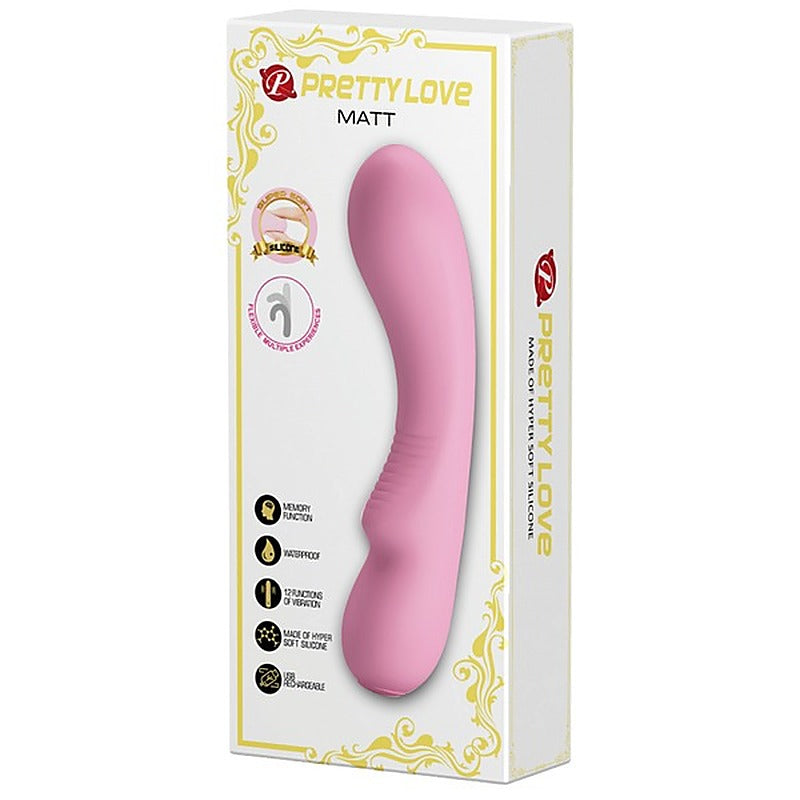 Pretty Love Matt 12 Functions Vibrator by Baile - G-Spot Vibrators