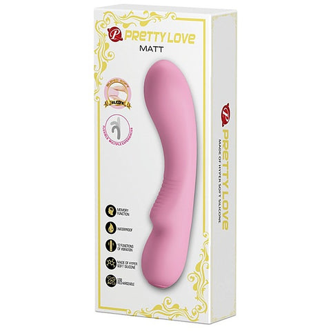Pretty Love Matt 12 Functions Vibrator by Baile - G-Spot Vibrators