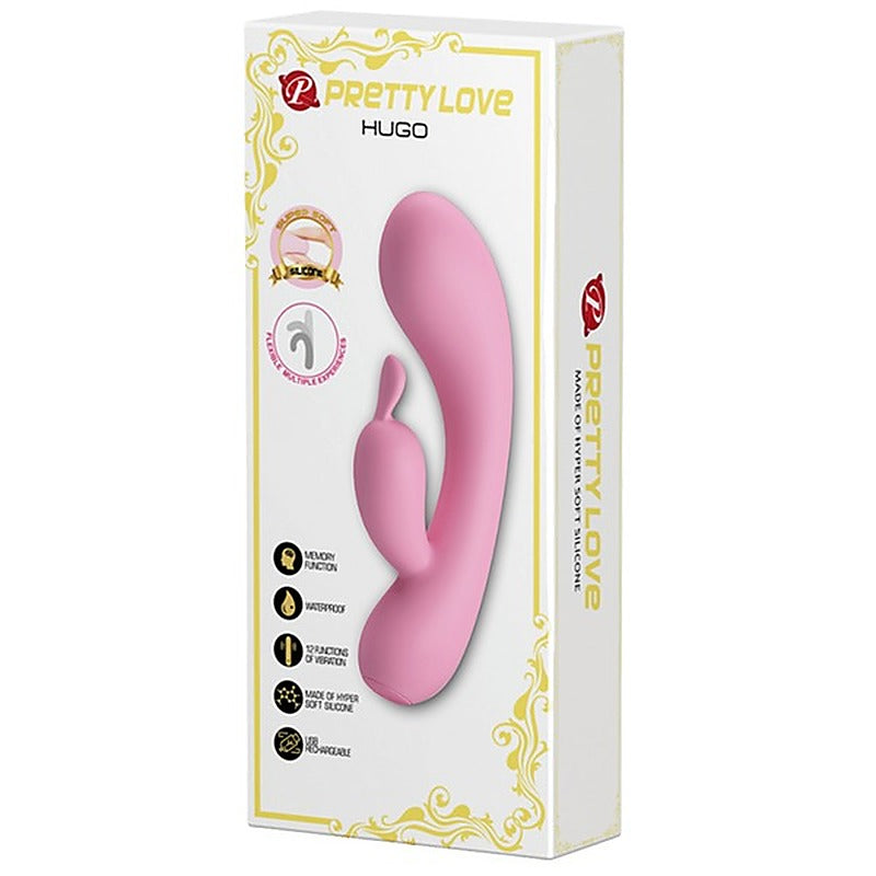 Hugo Rabbit Ear G Spot Vibrator by Baile - Rabbit Vibrators