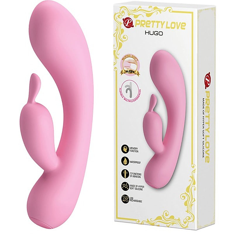Hugo Rabbit Ear G Spot Vibrator by Baile - Rabbit Vibrators