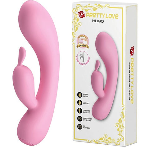 Hugo Rabbit Ear G Spot Vibrator by Baile - Rabbit Vibrators