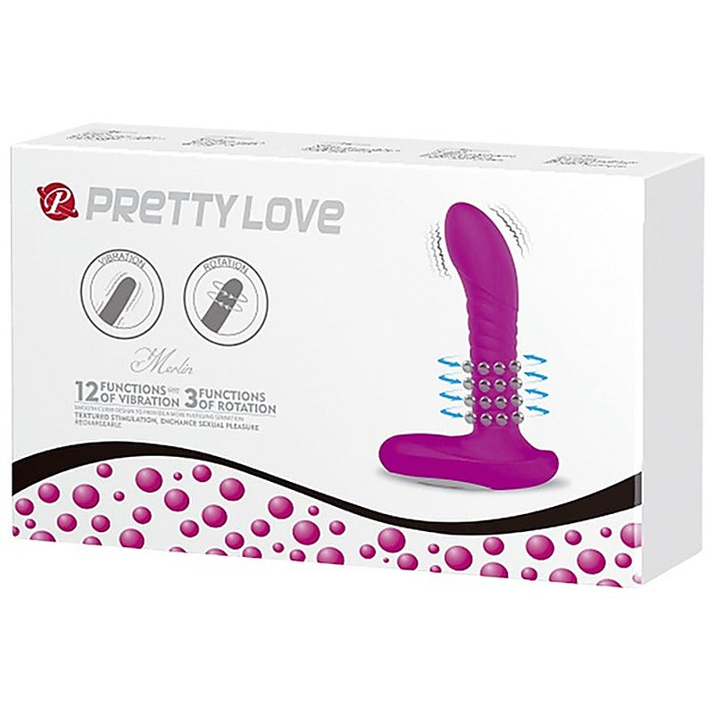 Pretty Love Merlin 12 Functions G Spot Vibrator by Baile - G-Spot Vibrators