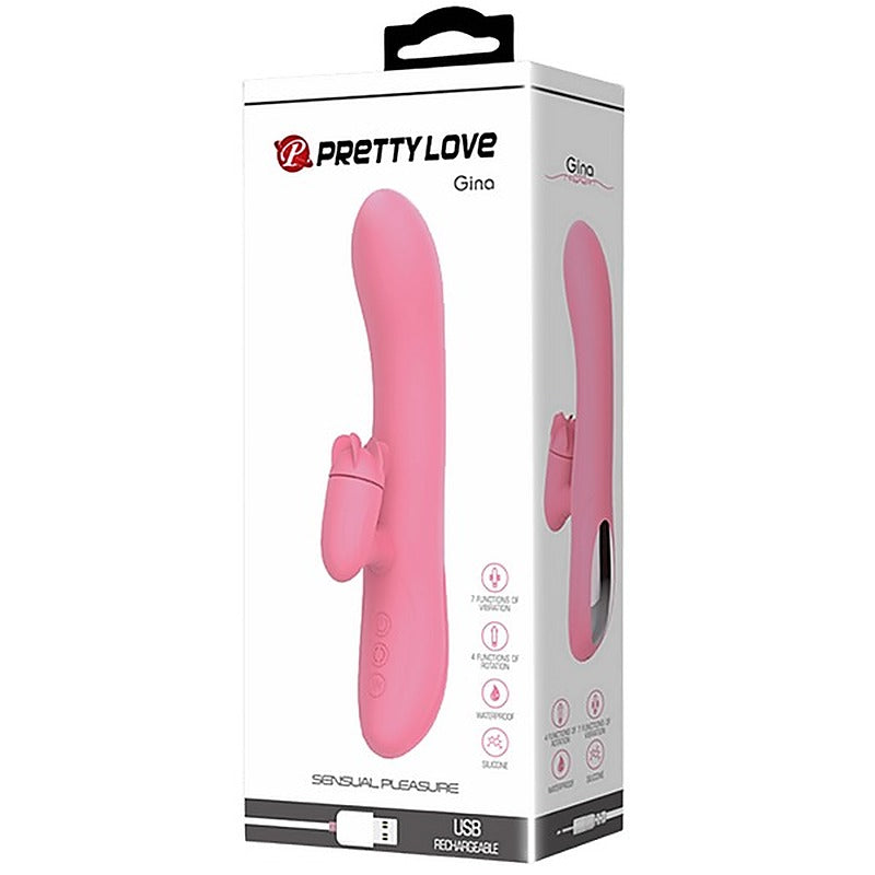 Gina 7 Functions Rotating Rabbit Massager by Baile - Rabbit Vibrators
