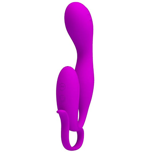 Pretty Love Flowery Silicone Rechargeable Clit Vibrator - Clit Ticklers and Pulsators