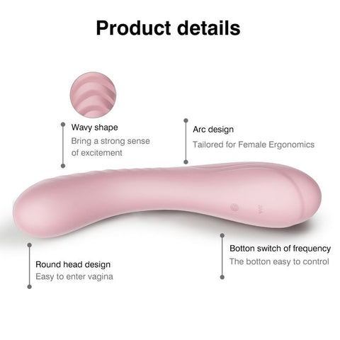 Maya Curve Silicone Vibrator by SXE Novelties - G-Spot Vibrators
