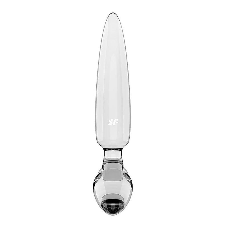 Triple Crystal 1 Glass 3-in-1 Butt Plug by Satisfyer - Butt Plugs