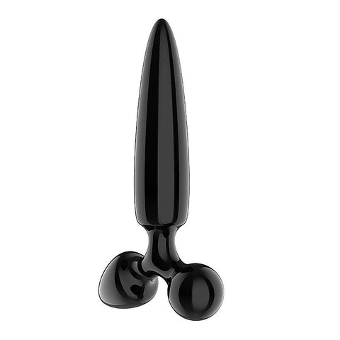 Triple Crystal 1 Glass 3-in-1 Butt Plug by Satisfyer - Butt Plugs