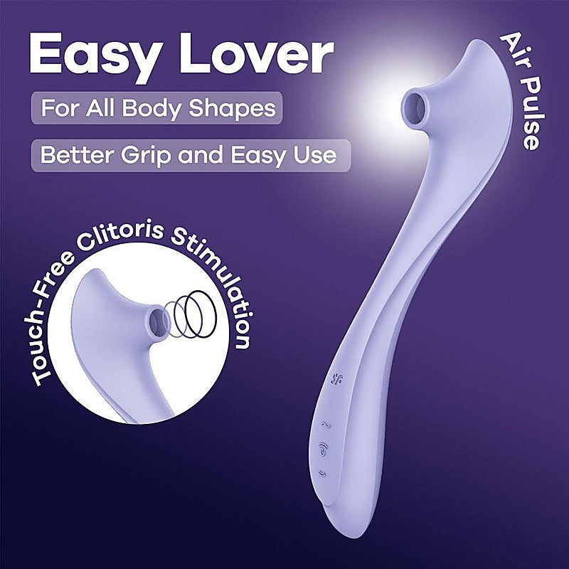 Easy Lover Air Pulse Clitoral Stimulator by Satisfyer - Clit Ticklers and Pulsators