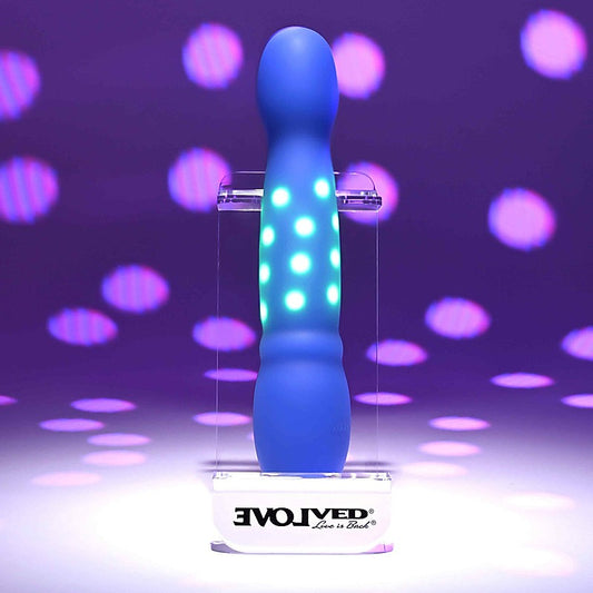 Evolved DISCO DIVA USB Rechargeable Light Up Vibrator - Personal Massagers